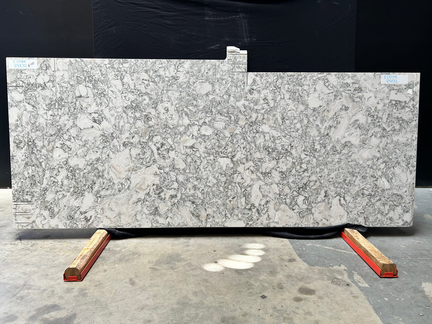 Cambria Silver 2cm Quartz 84x32