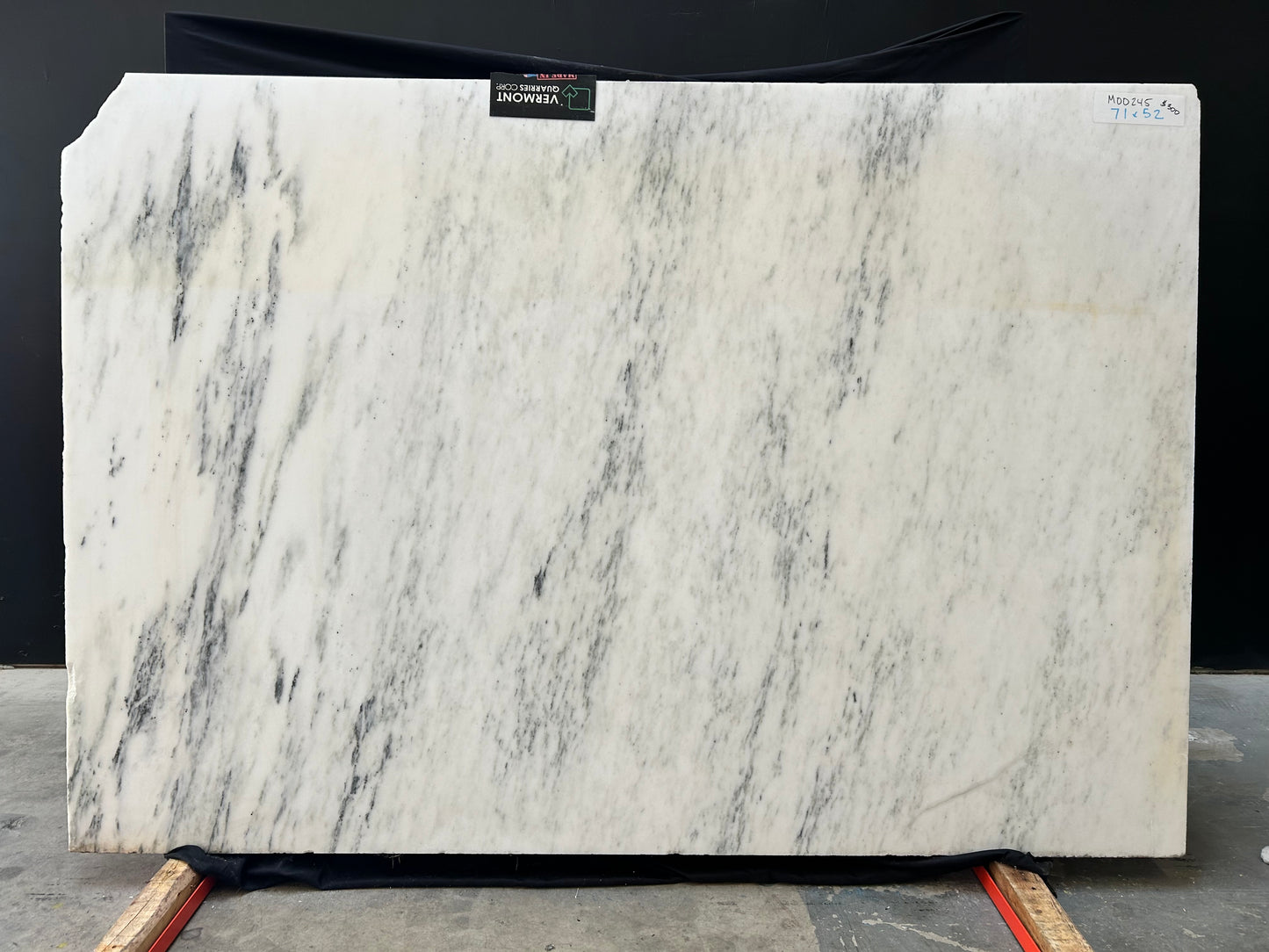 Olympian White Honed 2cm Marble 71x52