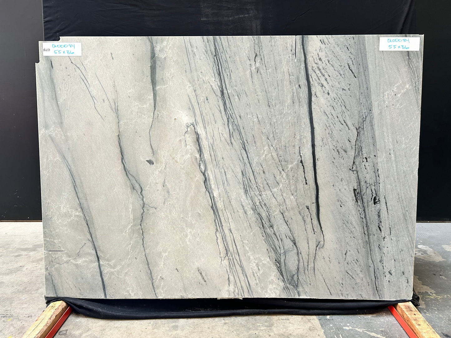 Illusion Blue 2cm Quartzite 55x36