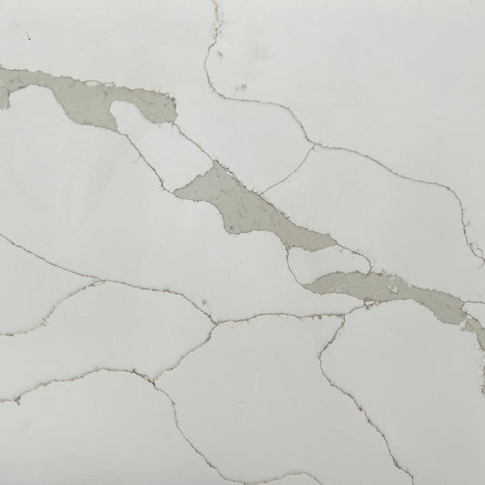 Trevi White 2cm Quartz 52x33