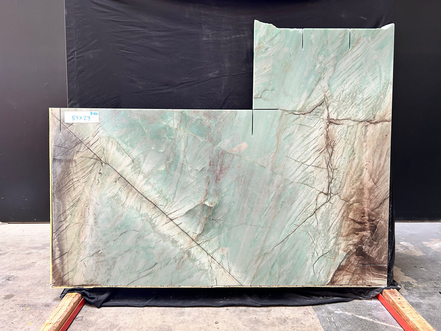 Jurassic Emerald 2cm Quartzite 54x27