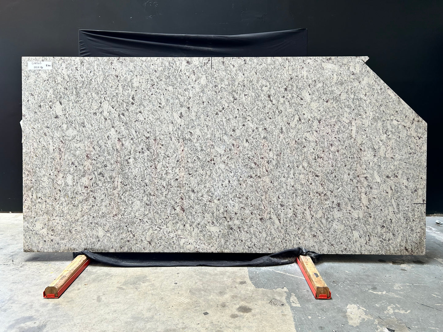 Moon White 2cm Granite 100x46