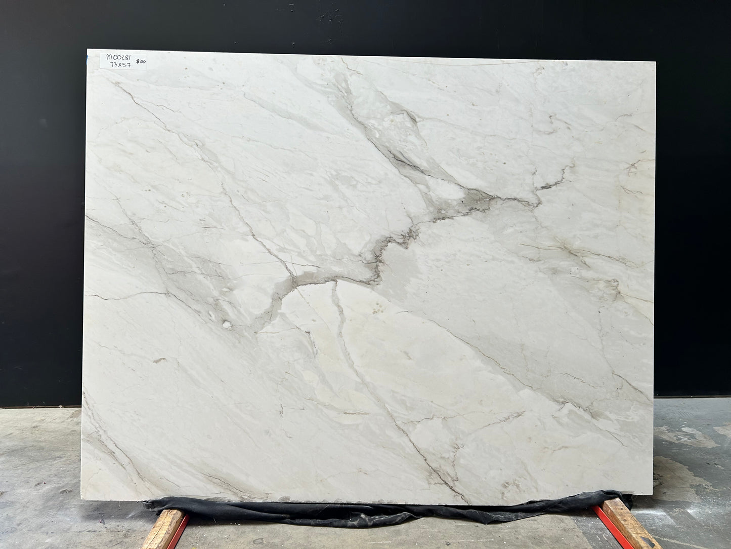 Calacatta Vagli Honed 2cm Marble 73x57