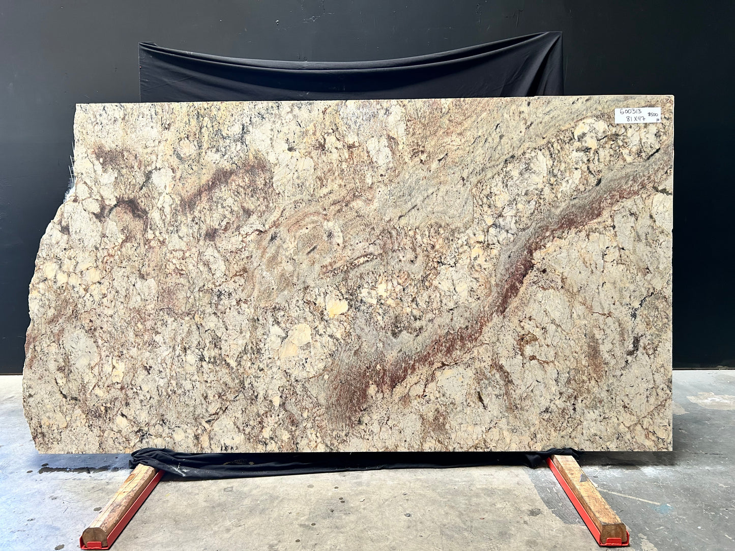 Typhoon Bordeaux 2cm Granite 63x47