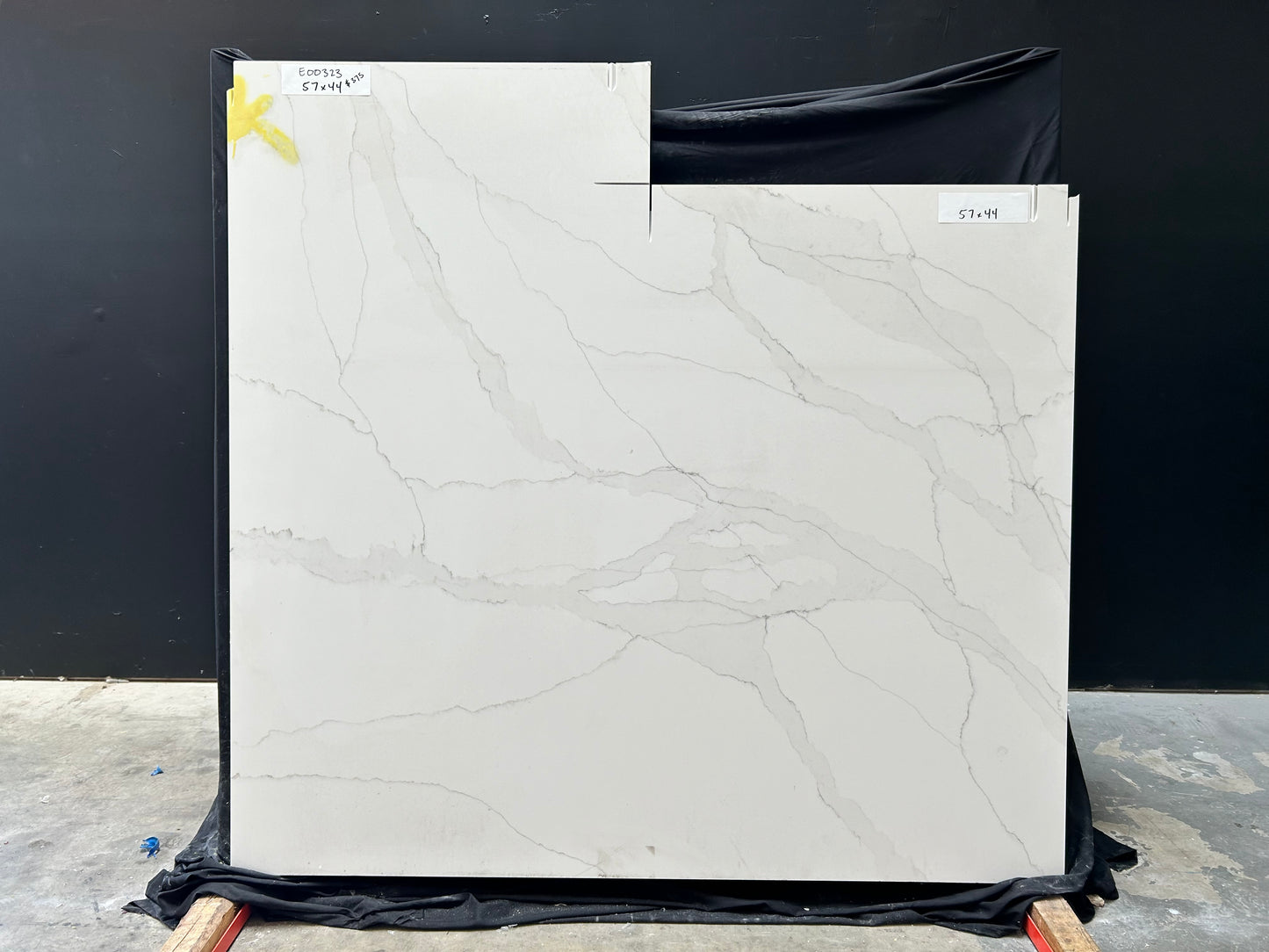 Vadera Aurora Frost 2cm Quartz 57x44