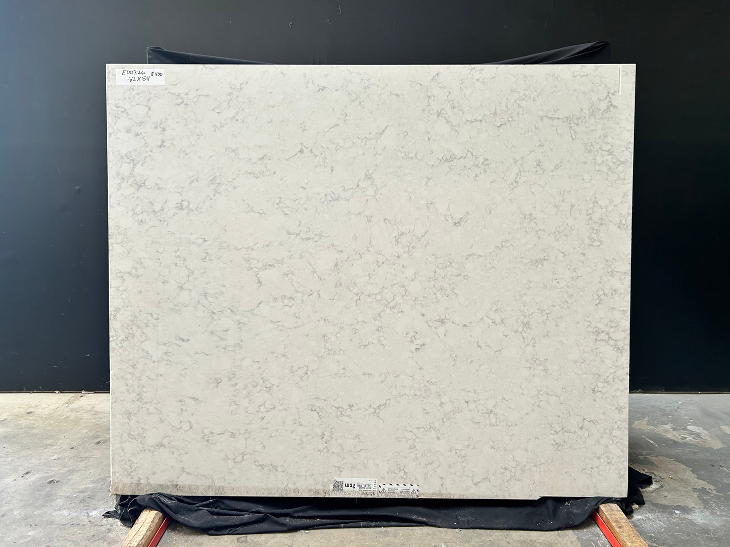 Minuet Brushed 2cm Quartz 62x54