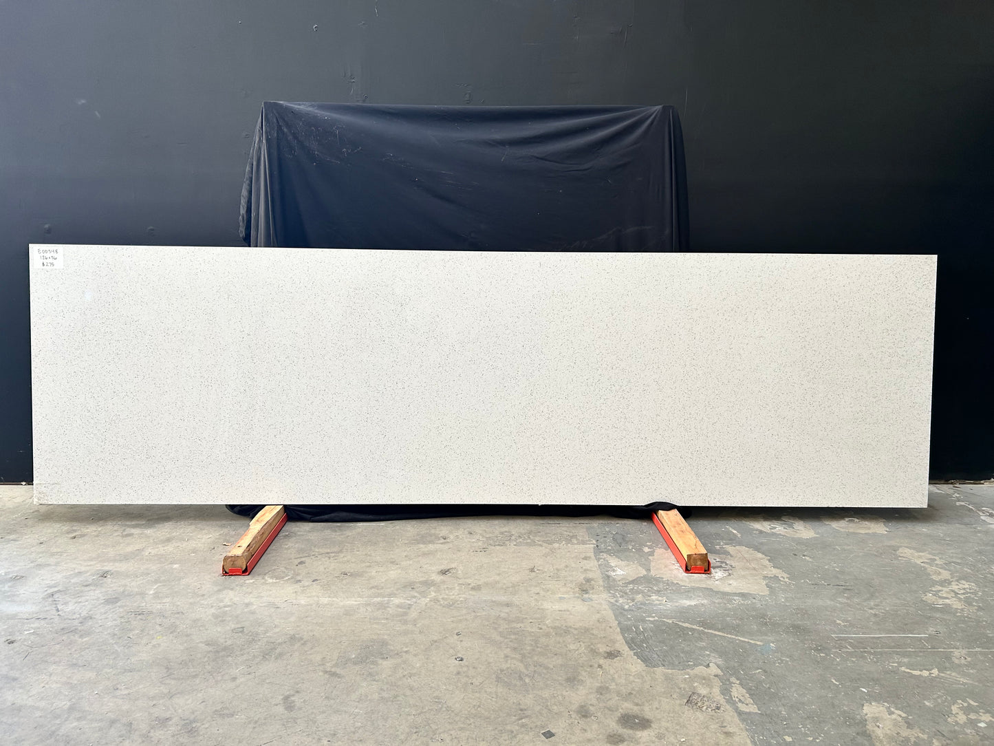 Mirror White 2cm Quartz 126x36