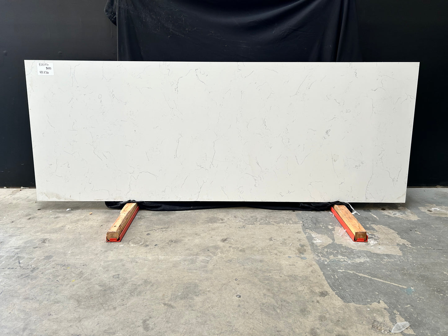 Bianco Crisp 2cm Quartz 99x36