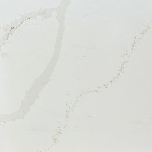 Paris White 2cm Quartz 60x33