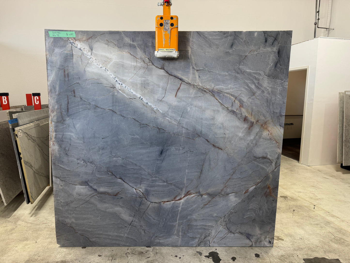 Mystic Blue 2cm Quartzite 84x72 Location V