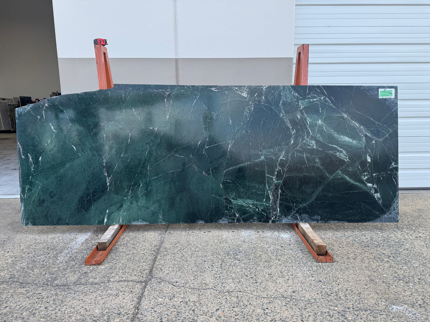 Green Soapstone 2cm Honed 117x37 Location AA