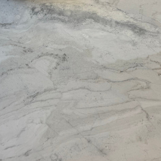 Glorious White 2cm Honed Marble 55x40 Location JJ