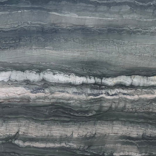 Green Wave 2cm Leathered Quartzite 91x37 Location S