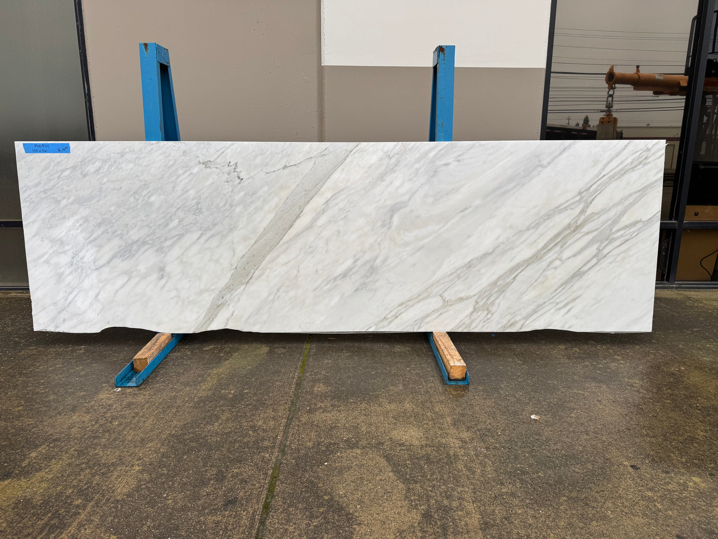 Calacatta Oro Honed 2cm Marble 125x36 Location X