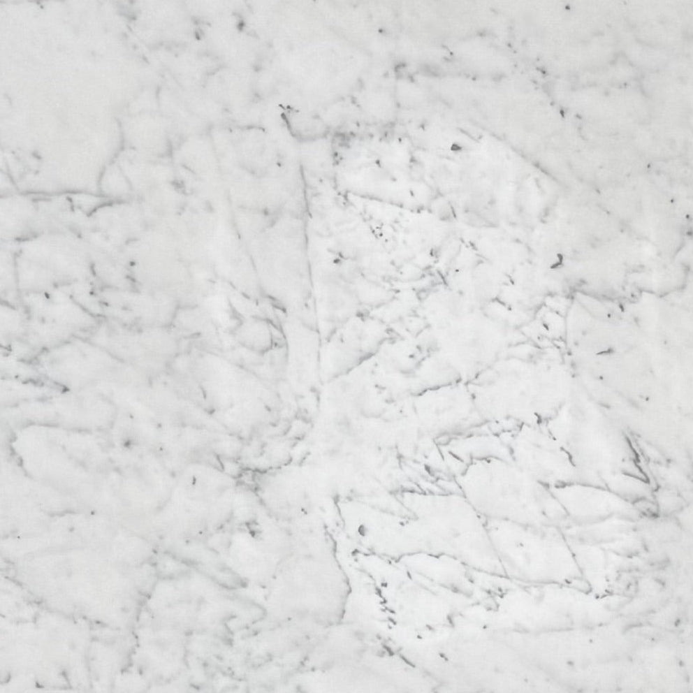 White Carrara Honed 2cm Marble 123x28 Location BB