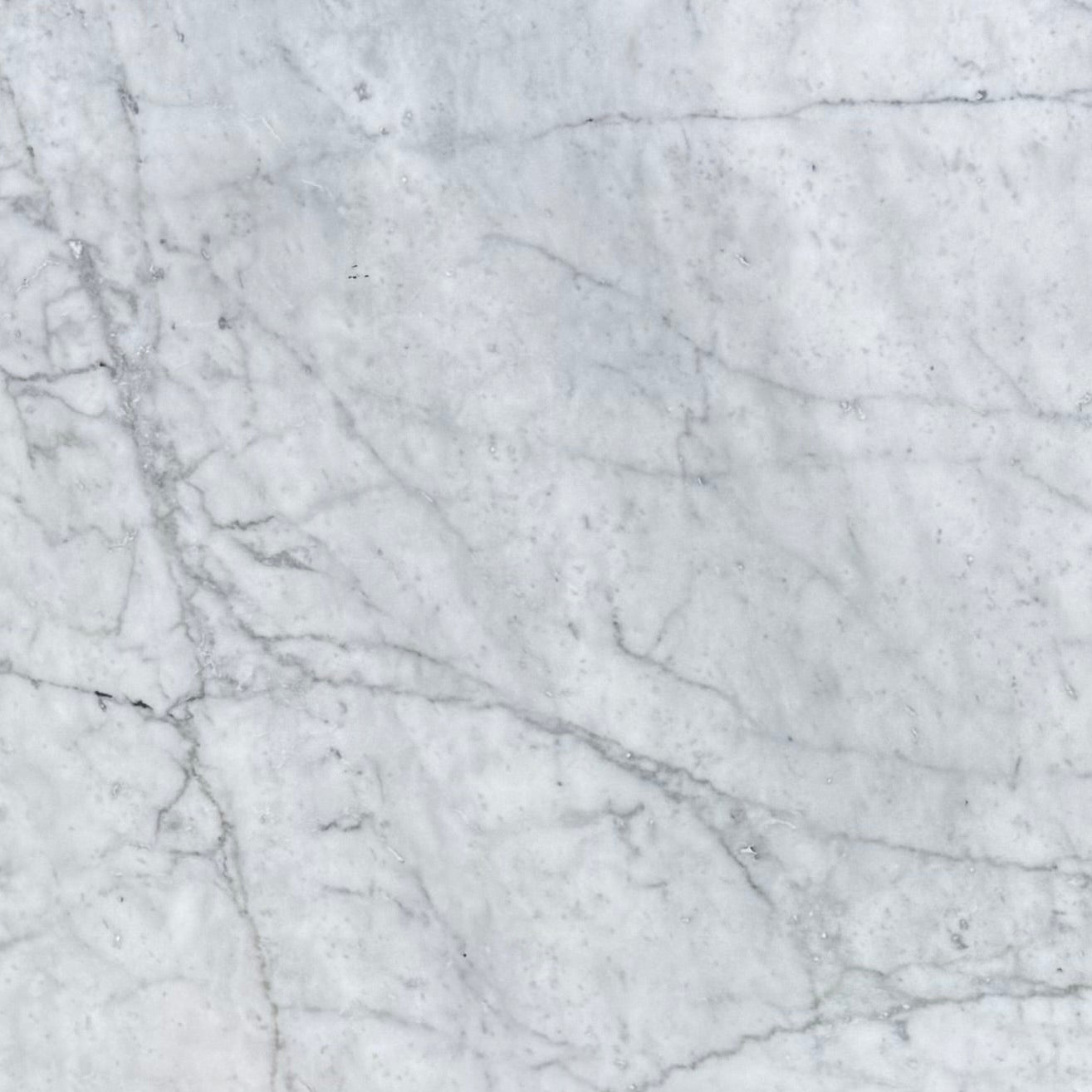 White Carrara Honed 2cm Marble 123x35 Location BB