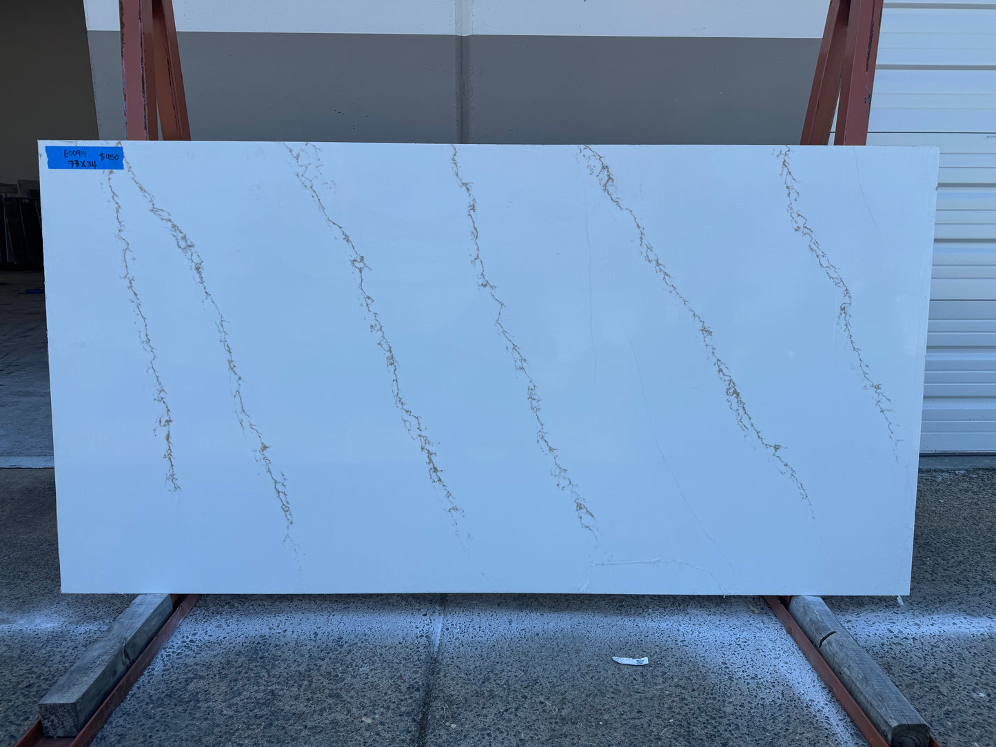 Calacatta Arabascato 2cm Quartz 77x34 Location F